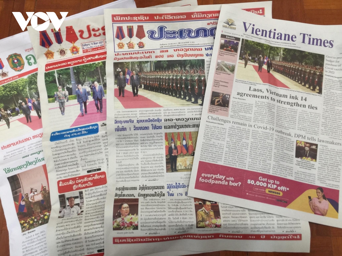 Lao media highlights success of visit by Vietnamese State leader